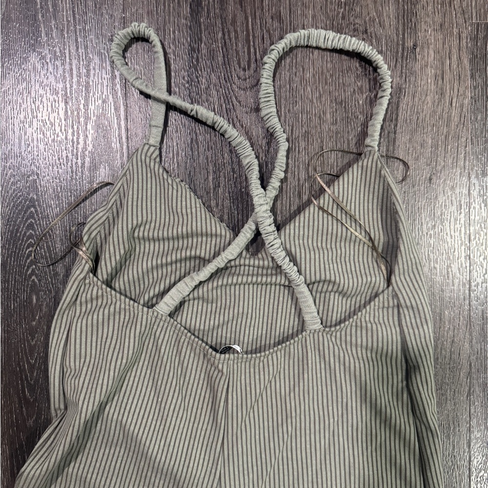 Zara Olive Green jumpsuit - Picture 4 of 5